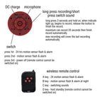 Solar-Powered Motion-Activated Strobe Light | 360° Detection, Multiple Sounds & Eco-Friendly Skunk Repeller for Home and Garden