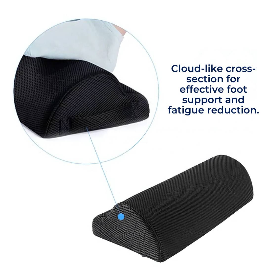 ErgoLift Comfort Foot Rest Cushion | Ergonomic Support, Improved Circulation & Back Pain Relief for Home or Office Use