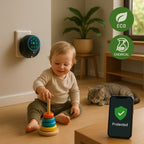 Plug-In Ultrasonic Rat Repellent | 4-Speaker Electronic Rodent Deterrent for Indoor Use – Silent, Chemical-Free & 3200 sq. ft. Coverage