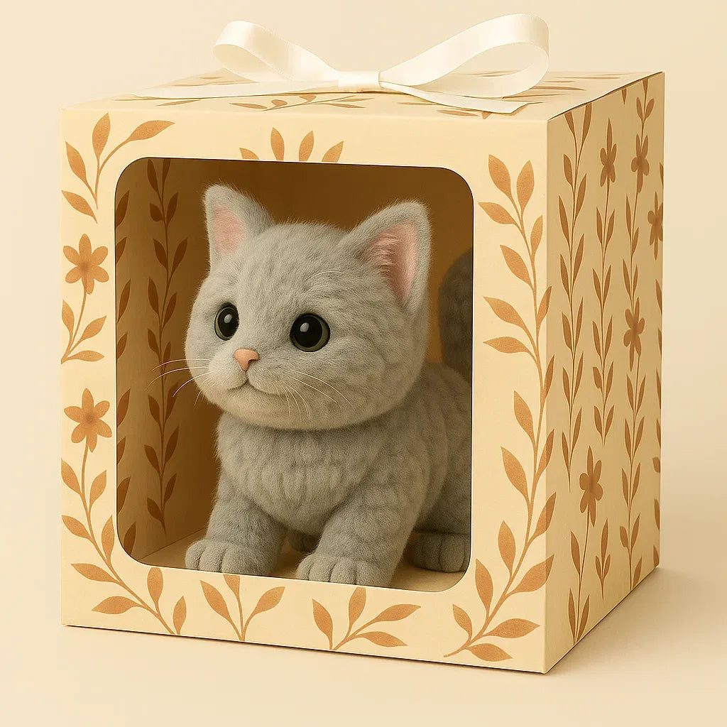 Interactive Realistic Kitten Toy | Lifelike Movement, Sounds & Emotional Play for Kids