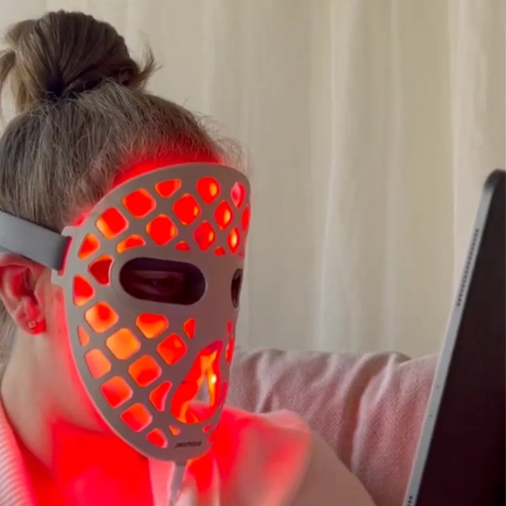 Silicone LED Light Therapy Mask Full Face | Flexible Soft-Fit Design