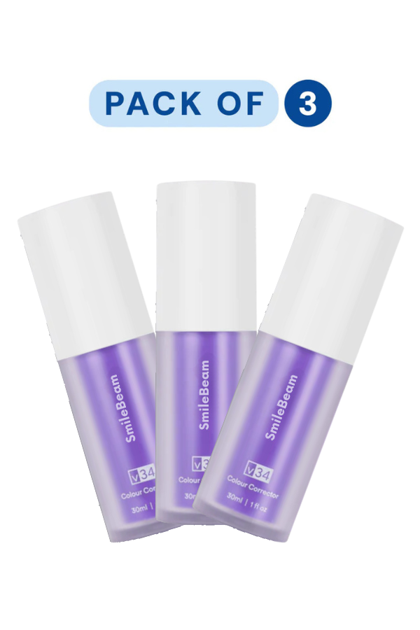 Color Correcting Tooth Serum | Advanced Purple Formula for Instant Whitening & Stain Neutralization