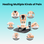 Multifunctional Neck Massage Pillow - Electric Hot Compress & Traction Massage
