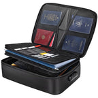 Fireproof Waterproof Document Safe Bag | Secure Lock, Lightweight & Ideal for Home and Office Use