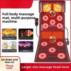 Multifunctional Electric Massage Mattress Cushion | Lumbar Traction, Vibrating Relief for Back, Neck & Waist Pain Relief