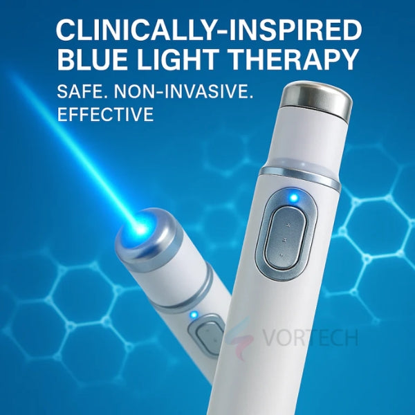 Spider Veins Removal Pen - Blue Light Therapy Laser Pen For Varicose Veins
