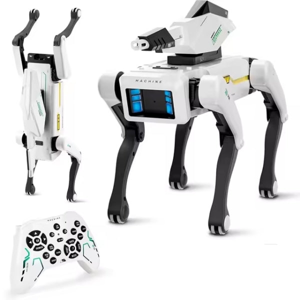 RC Robot Dog | Voice-Controlled, Programmable with 15+ Movements & Interactive Entertainment for Kids and Pet Lovers