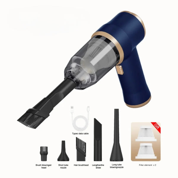 High-Power Cordless Portable Vacuum Cleaner | Compact, Versatile & Perfect for Car, Home & Pets