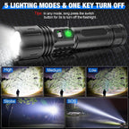 Flashlight multifunctional rechargeable - Powerful LED Outdoor Emergency Camping Lantern