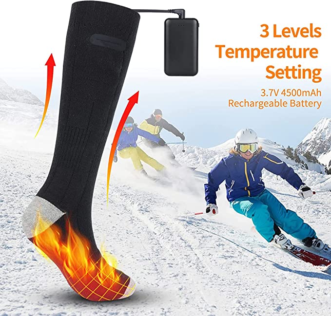 Electric Heated Socks – Keep Your Feet Warm | Foot Warmers