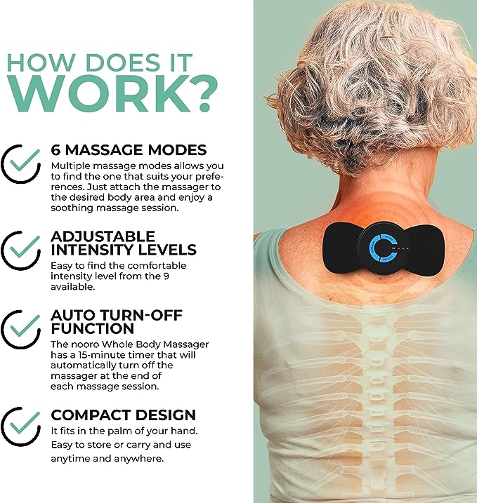 Whole Body Massager | NMES Technology for Instant Relief from Foot Pain, Swelling & Neuropathy at Home