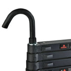 Heavy Duty Telescopic Roof Access Ladder | Stabilizer Hook, Durable & Safe for Roof Maintenance and Outdoor Projects