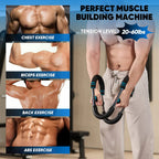 Twister Arm Trainer | Multi-Functional Strength Bar for Chest, Arms, Abs & Shoulders | Portable Home Gym Equipment