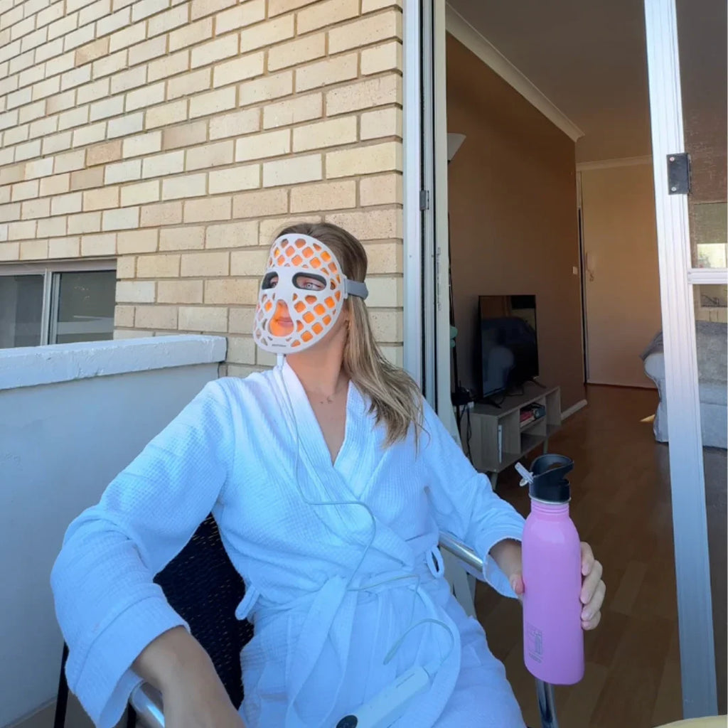 Silicone LED Light Therapy Mask Full Face | Flexible Soft-Fit Design