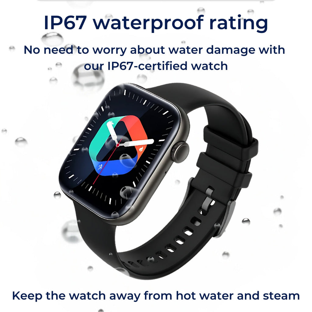 Advanced Smartwatch for Health Tracking | Customizable Features & Ideal for Fitness Enthusiasts