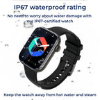 Advanced Smartwatch for Health Tracking | Customizable Features & Ideal for Fitness Enthusiasts