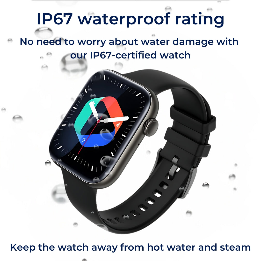Advanced Smartwatch for Health Tracking | Customizable Features & Ideal for Fitness Enthusiasts