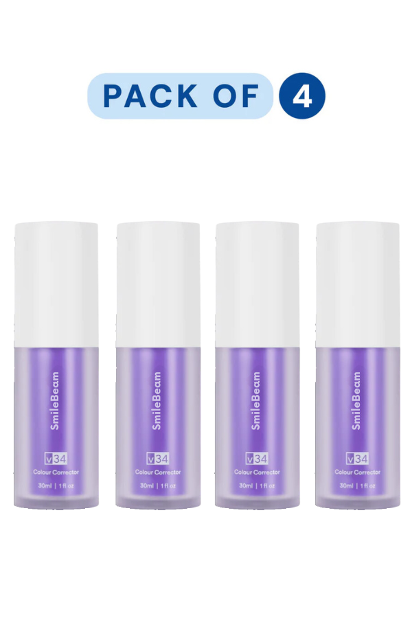 Color Correcting Tooth Serum | Advanced Purple Formula for Instant Whitening & Stain Neutralization