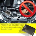 Ultrasonic Car Mice Repeller | Portable, Self-Powered & Effective for Vehicle Protection Against Rodents