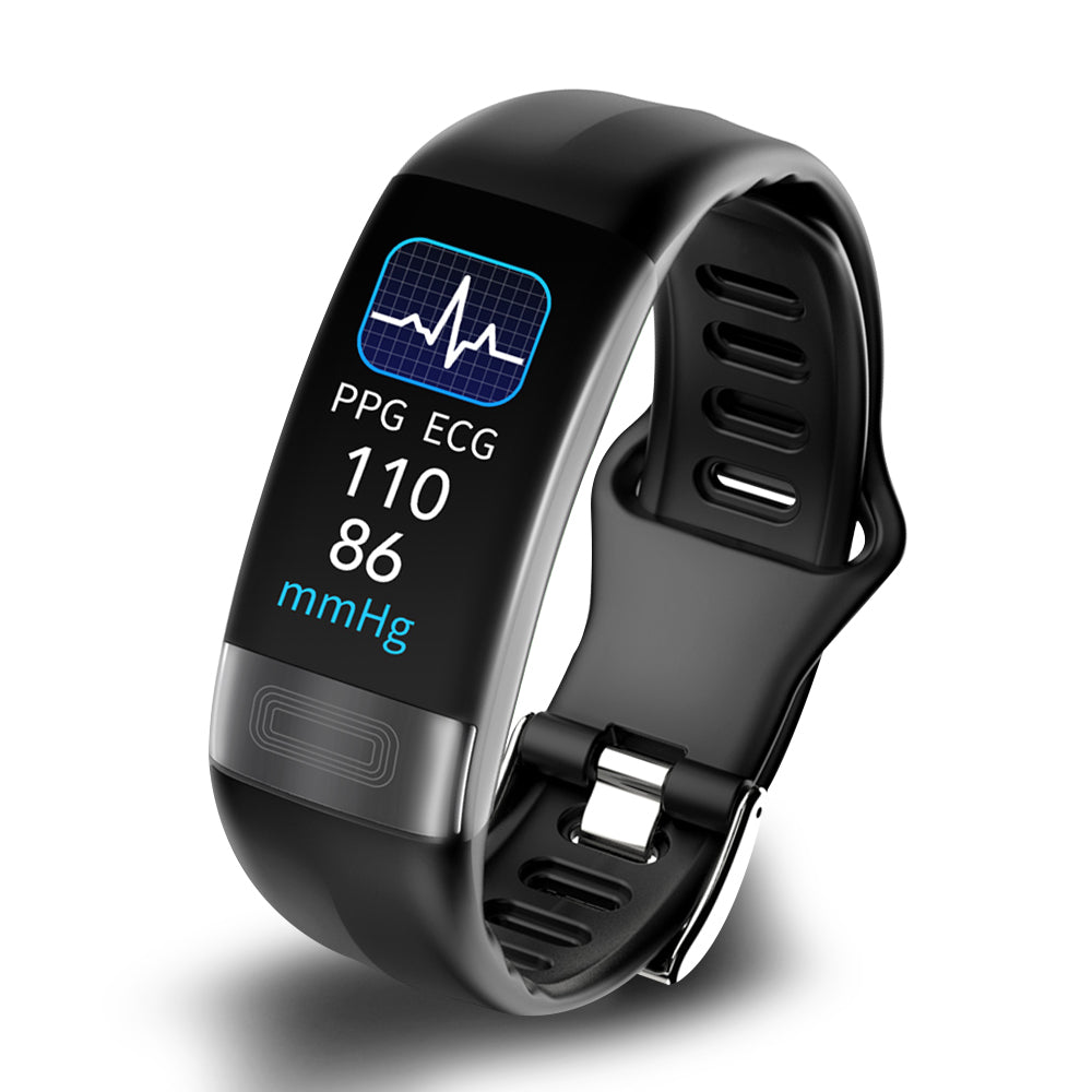 Smart Bracelete Blood Pressure Monitor | ECG, Heart Rate, Oxygen Saturation & Sleep Tracker - FDA Approved