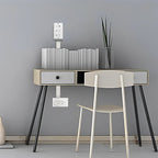 Power Socket Expander | Adjustable 180-Degree Rotating Base with USB-A, USB-C Ports & AC Outlets for Home or Office Use