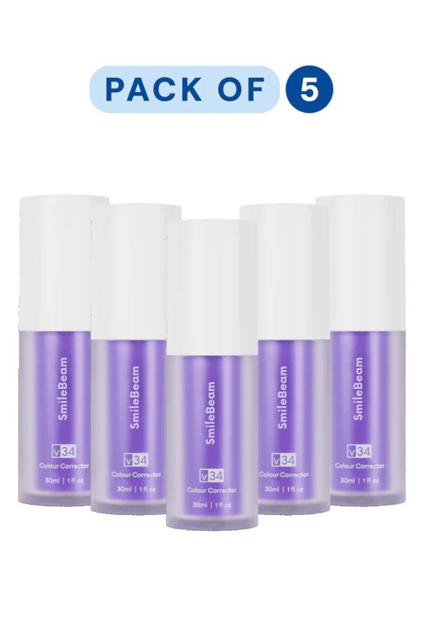 Color Correcting Tooth Serum | Advanced Purple Formula for Instant Whitening & Stain Neutralization