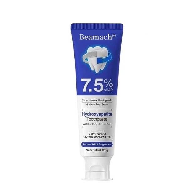 Hydroxyapatite Toothpaste 7.5% | Enamel Repair, Teeth Whitening & Fluoride-Free for Sensitive Teeth Care