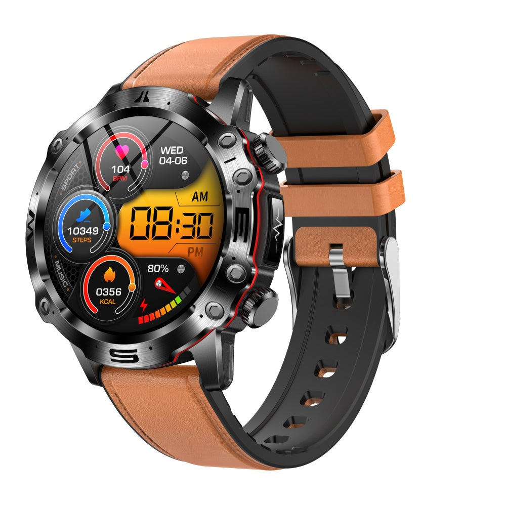 ECG Smart Watch | Heart Rate, Sleep, Blood Pressure Monitor & Activity Tracker - Calorie and Step Counter - Fitness