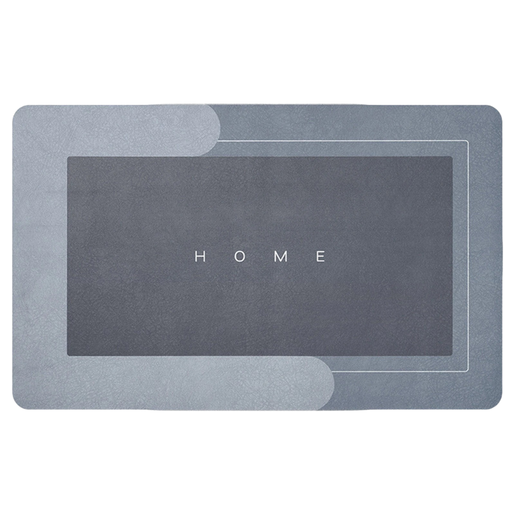 Super Absorbent Non-Slip Floor Mat | Quick-Drying, Easy to Clean & Ideal for Bathroom, Kitchen, or Entryway Use