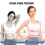 Posture Corrector Back Brace | Adjustable, Breathable Support for Pain Relief and Improved Posture for Men and Women