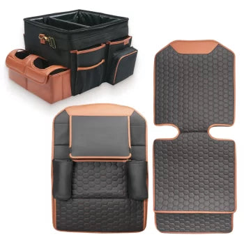 Car Back Seat Organizer | Multifunctional Storage Solution for Families with Kids