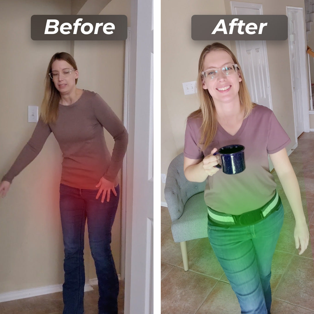 Back Support Belt | Doctor-Backed, Adjustable & Lightweight for Sciatica Relief and Daily Comfort