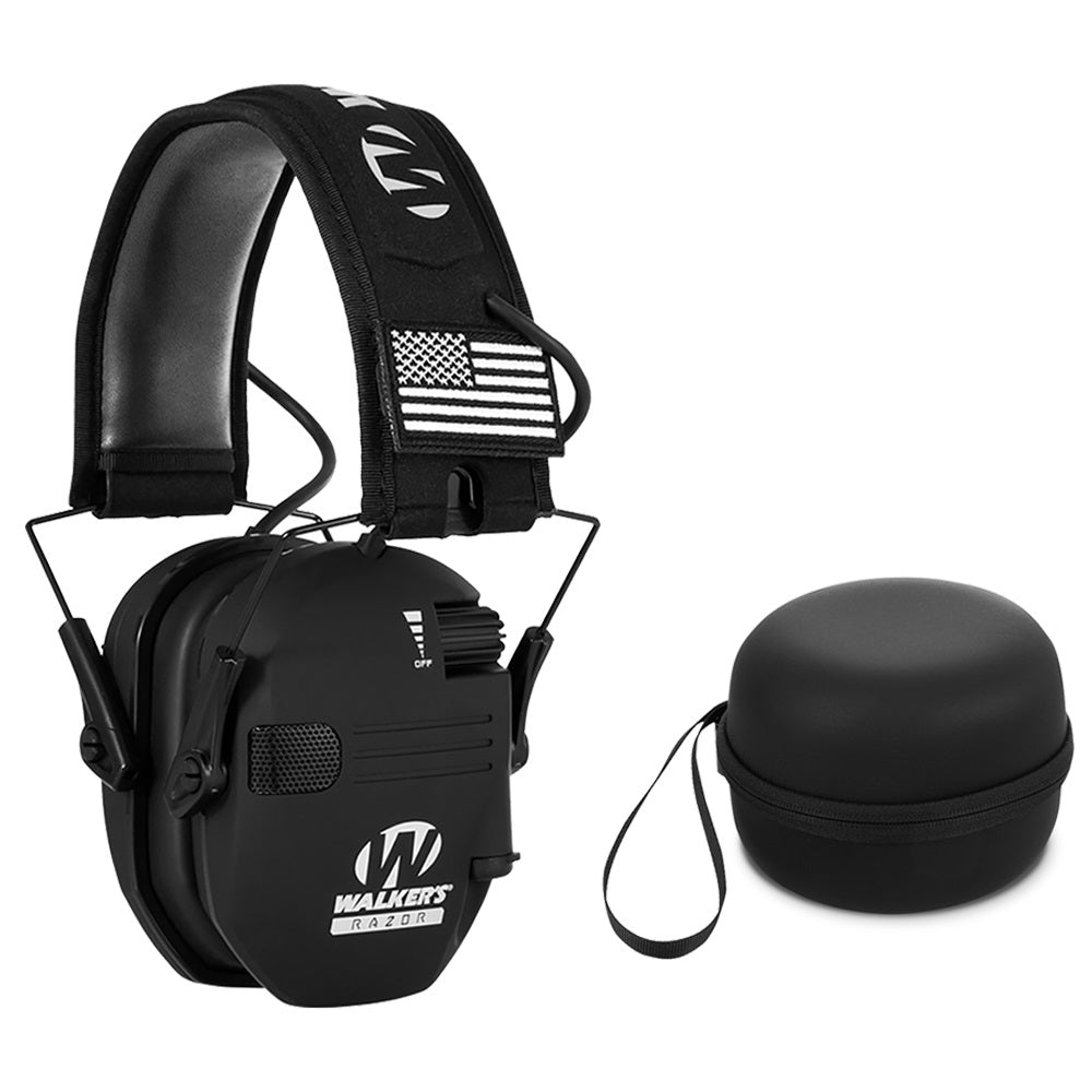 Electronic Earmuffs for Hearing Protection - Noise-Canceling Headphones for Shooting, Hunting, and Industrial Use