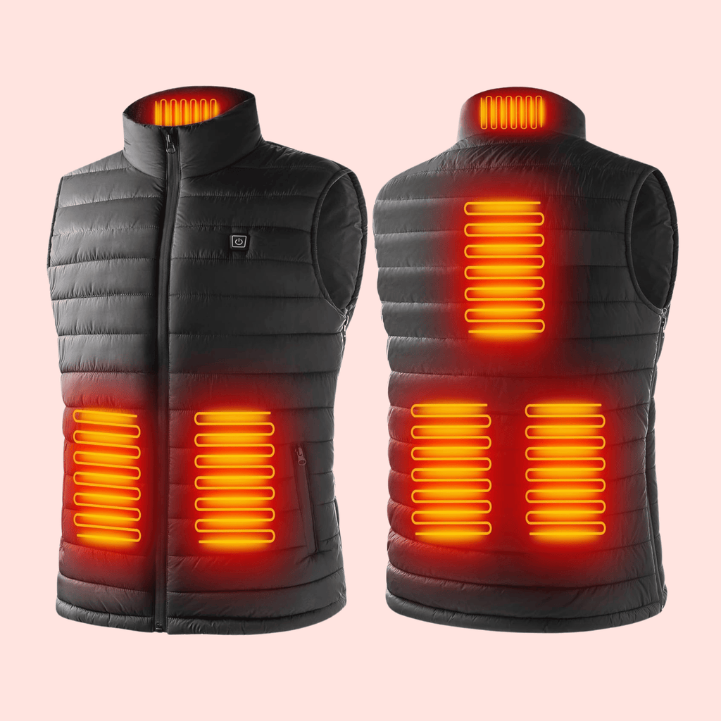 Heated Gilet | Lightweight, Water-Resistant & Adjustable Temperature for Outdoor Activities