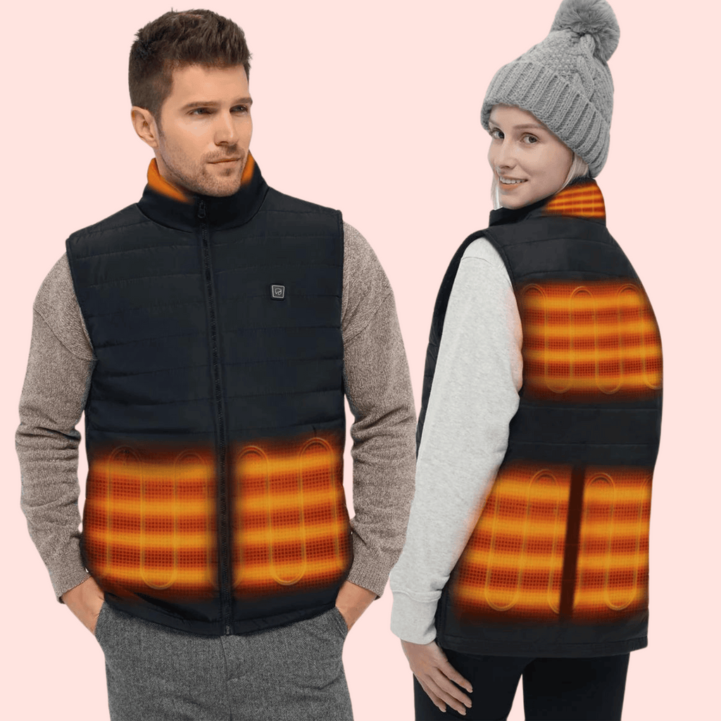 Heated Gilet | Lightweight, Water-Resistant & Adjustable Temperature for Outdoor Activities