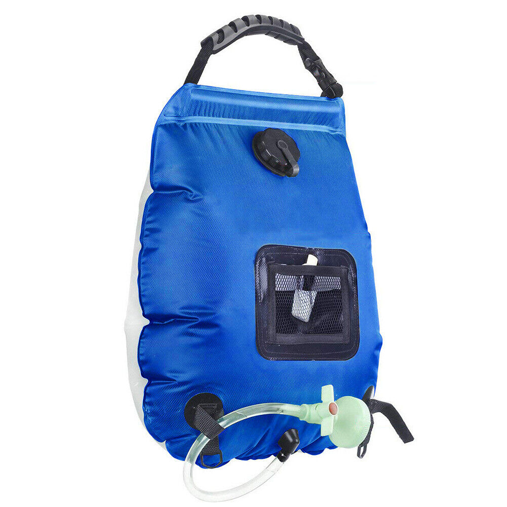 Portable Solar Shower Bag - Outdoor Camping Heating Shower for Hiking, Beach, and Travel Use