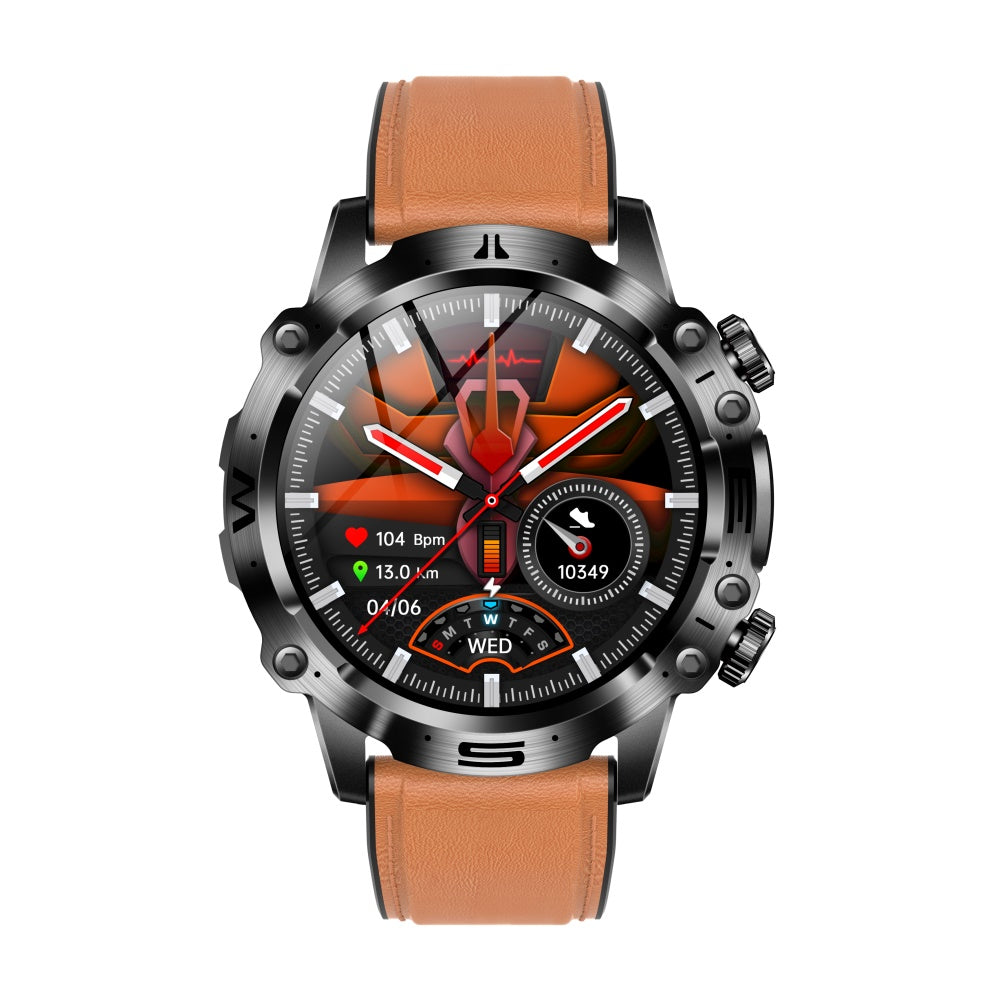 ECG Smart Watch | Heart Rate, Sleep, Blood Pressure Monitor & Activity Tracker - Calorie and Step Counter - Fitness