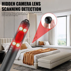 Hidden Camera Bug Detector & GPS Tracker for Hotels, Cars, and Personal Security