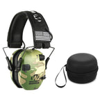 Electronic Earmuffs for Hearing Protection - Noise-Canceling Headphones for Shooting, Hunting, and Industrial Use