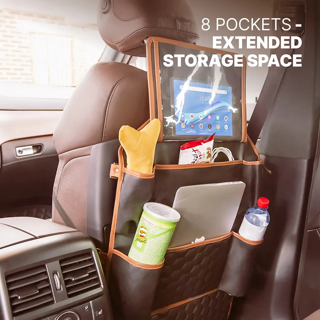 Car Back Seat Organizer | Multifunctional Storage Solution for Families with Kids