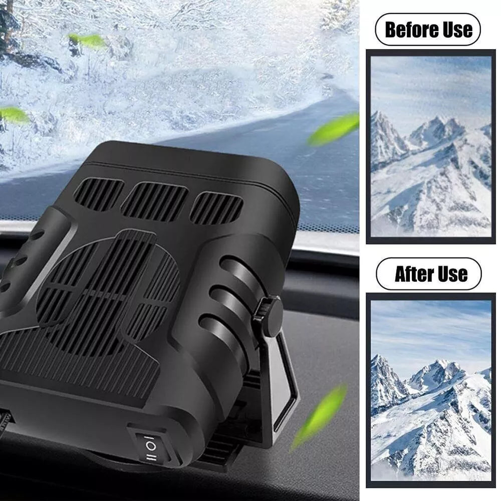 12V Car Heater & Defroster – Powerful Heating & Cooling System for Winter Car Comfort