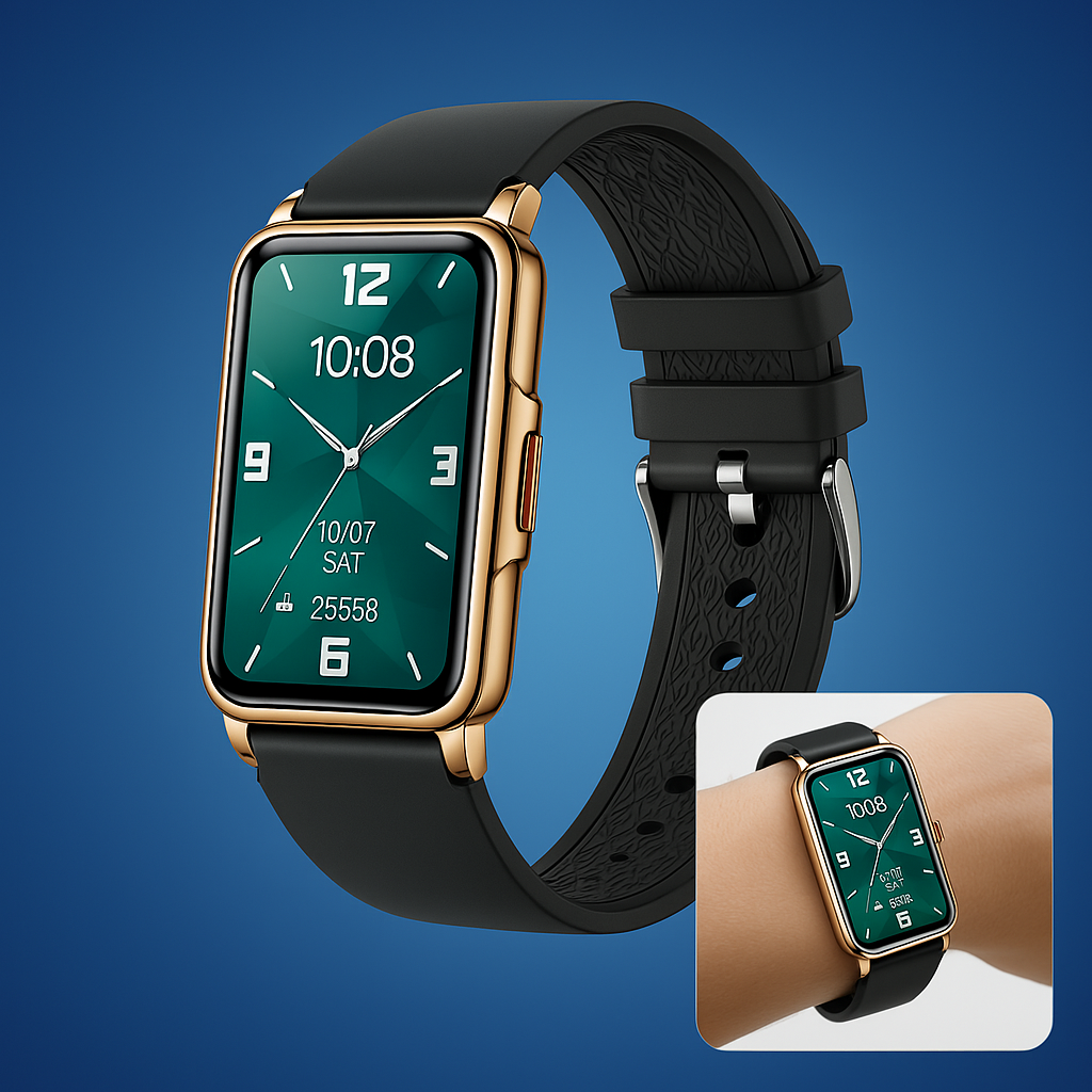 Smartwatch with Health Tracking | Durable Design & All-Day Connectivity for Everyday Use