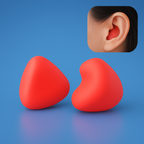 Noise-Reducing Silent Earplugs | Hypoallergenic, Comfortable Fit for Undisturbed Sleep in Noisy Environments