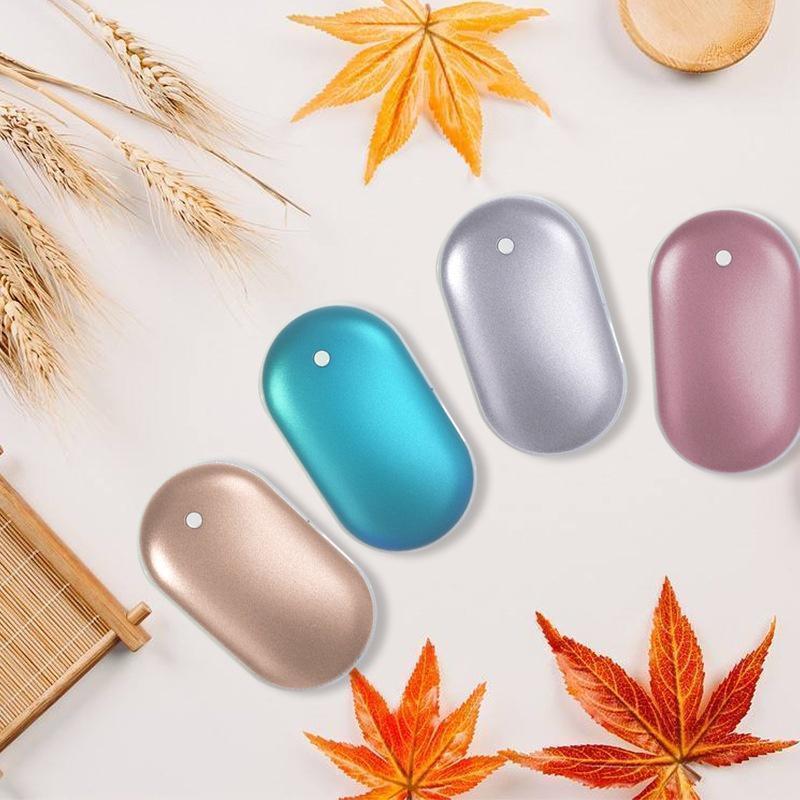 Rechargeable Hand Warmer & Power Bank | Fast Heating, 3 Heat Levels & Portable Design for Outdoor Activities