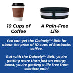 Back Support Belt | Doctor-Backed, Adjustable & Lightweight for Sciatica Relief and Daily Comfort