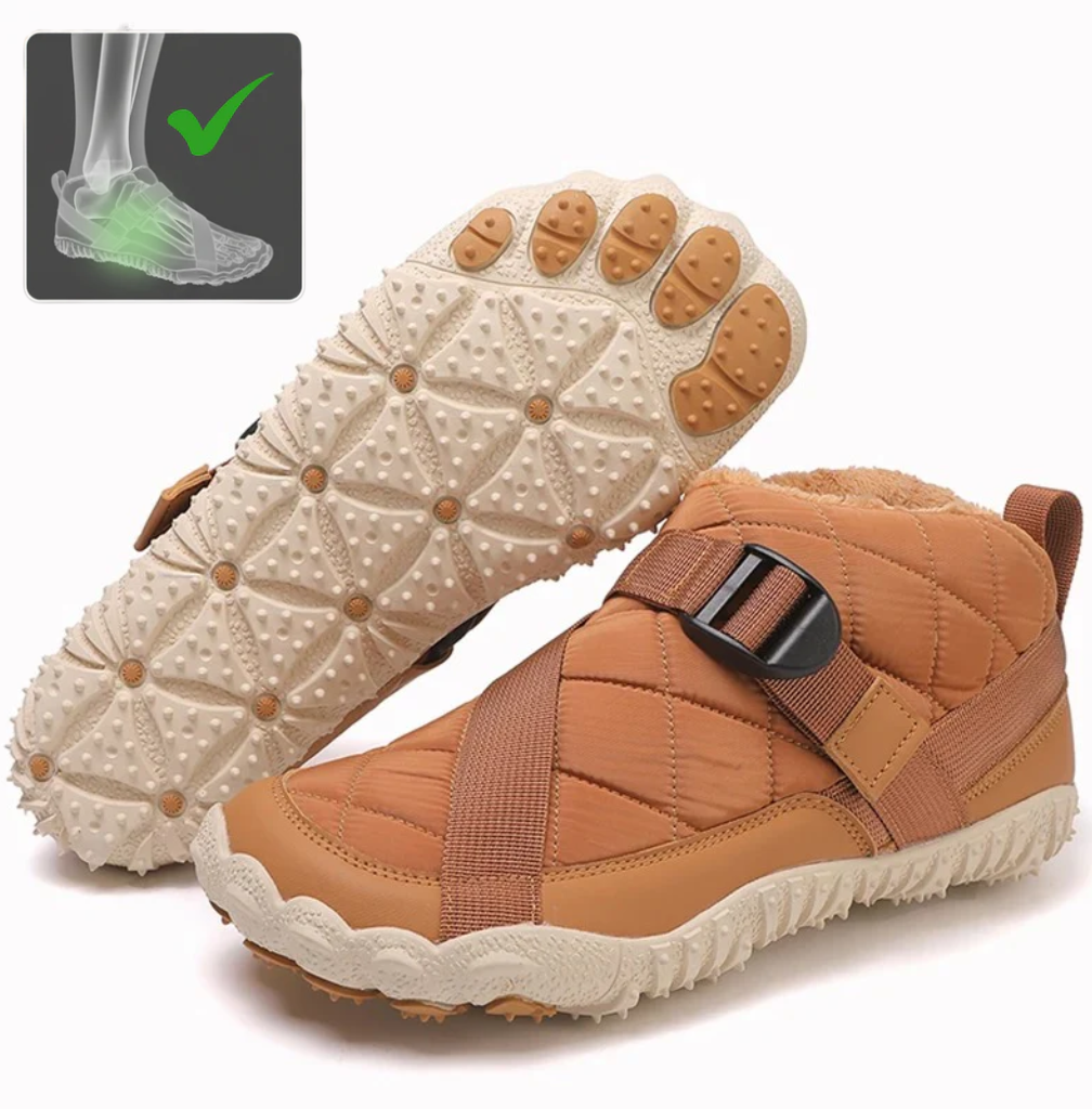 Orthopedic Snow Boots (Unisex)Unisex Orthopedic Barefoot Snow Boots | Zero-Drop Wide Toe Box with Arch Support and Plantar Fasciitis Relief