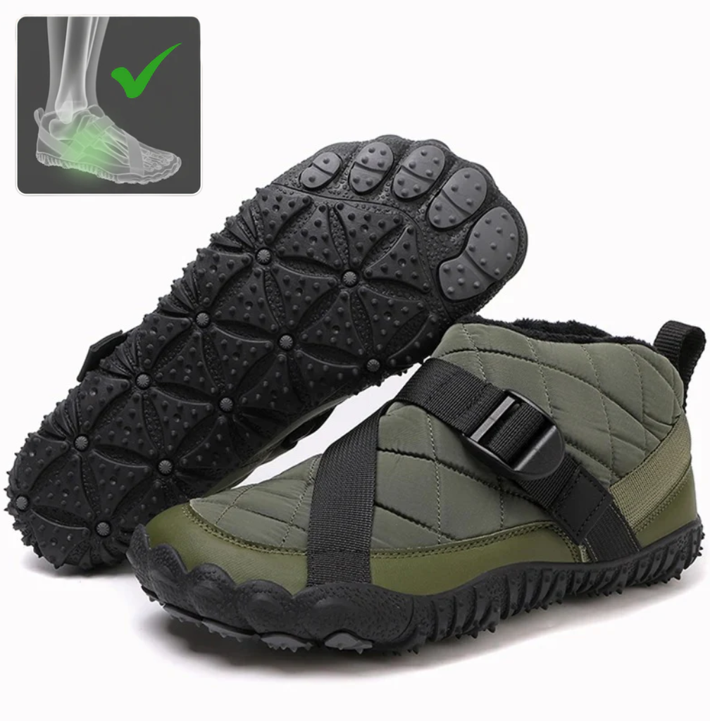 Orthopedic Snow Boots (Unisex)Unisex Orthopedic Barefoot Snow Boots | Zero-Drop Wide Toe Box with Arch Support and Plantar Fasciitis Relief