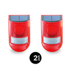 Motion-Activated Raccoon Repeller | Solar & USB Charging, 130dB Alarm for Gardens & Property Protection
