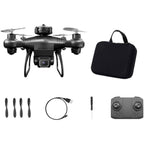GPS Drone with 4K Dual Camera - Obstacle Avoidance - Perfect for Winter Sports Filming: Capture Snowboarding & Skiing in Stunning Detail