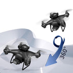 GPS Drone with 4K Dual Camera - Obstacle Avoidance - Perfect for Winter Sports Filming: Capture Snowboarding & Skiing in Stunning Detail